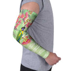 Australian Rainbow Lorikeet and Eucalyptus Arm Sleeves Spirit of Aussie Aboriginal Dot Art - Aussie Hoodie