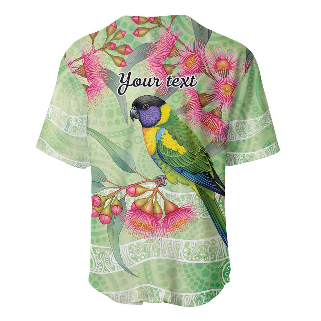 Australian Rainbow Lorikeet and Eucalyptus Baseball Jersey Spirit of Aussie Aboriginal Dot Art - Aussie Hoodie