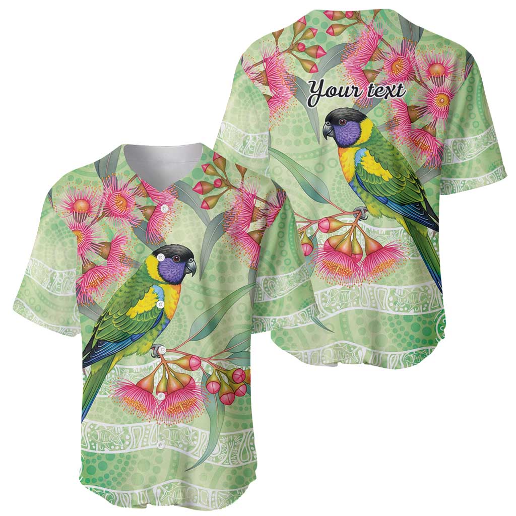 Australian Rainbow Lorikeet and Eucalyptus Baseball Jersey Spirit of Aussie Aboriginal Dot Art - Aussie Hoodie