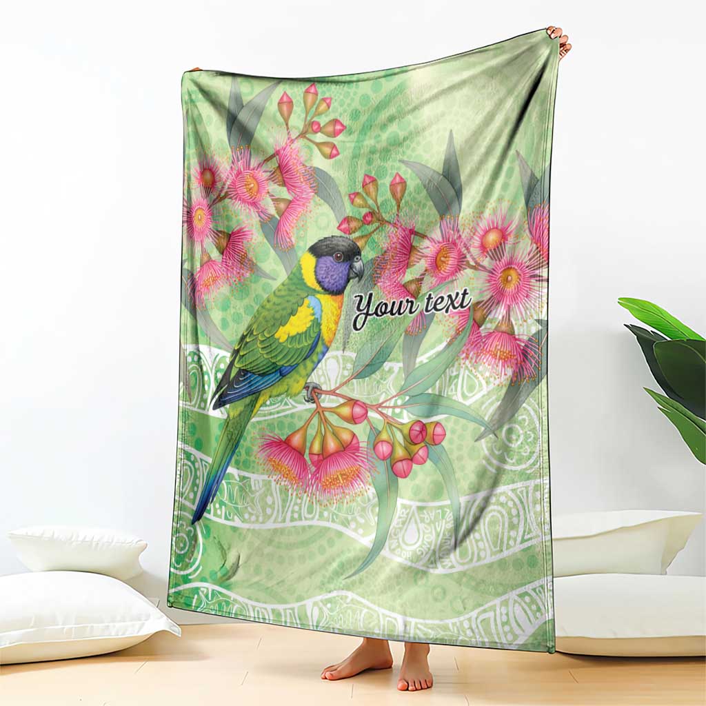 Australian Rainbow Lorikeet and Eucalyptus Blanket Spirit of Aussie Aboriginal Dot Art - Aussie Hoodie