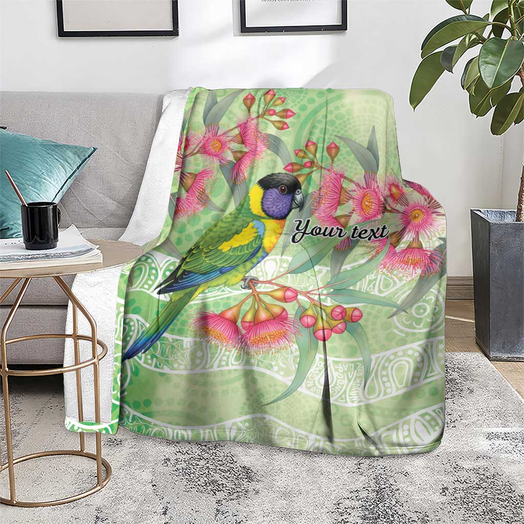 Australian Rainbow Lorikeet and Eucalyptus Blanket Spirit of Aussie Aboriginal Dot Art - Aussie Hoodie