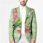 Australian Rainbow Lorikeet and Eucalyptus Blazer Spirit of Aussie Aboriginal Dot Art - Aussie Hoodie