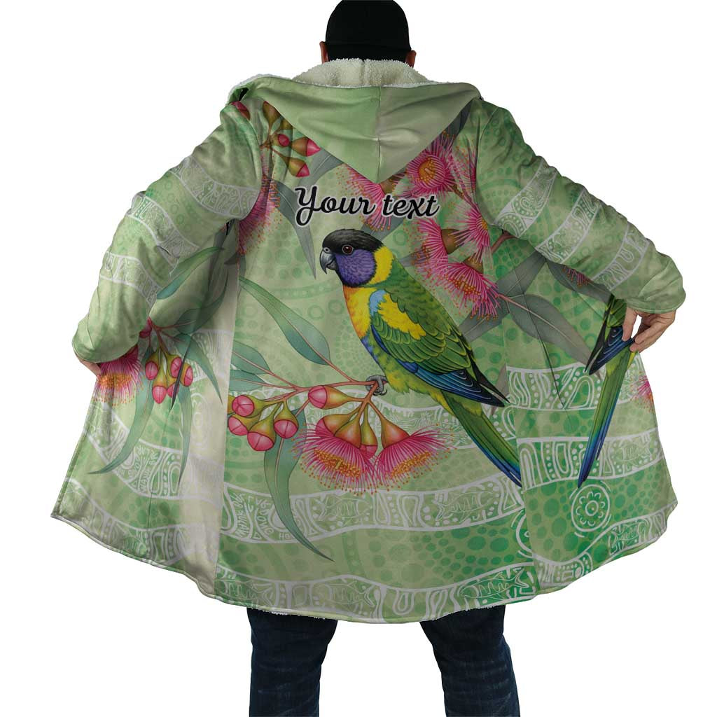 Australian Rainbow Lorikeet and Eucalyptus Cloak Spirit of Aussie Aboriginal Dot Art - Aussie Hoodie