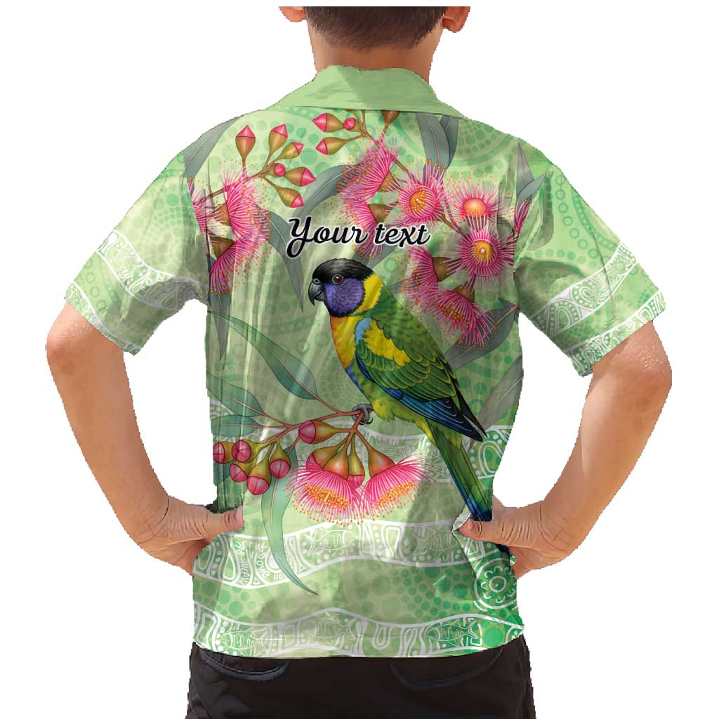 Australian Rainbow Lorikeet and Eucalyptus Family Matching Mermaid Dress and Hawaiian Shirt Spirit of Aussie Aboriginal Dot Art - Aussie Hoodie