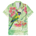 Australian Rainbow Lorikeet and Eucalyptus Family Matching Mermaid Dress and Hawaiian Shirt Spirit of Aussie Aboriginal Dot Art - Aussie Hoodie