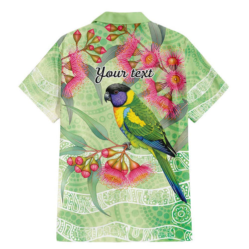 Australian Rainbow Lorikeet and Eucalyptus Family Matching Mermaid Dress and Hawaiian Shirt Spirit of Aussie Aboriginal Dot Art - Aussie Hoodie