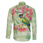 Australian Rainbow Lorikeet and Eucalyptus Family Matching Mermaid Dress and Hawaiian Shirt Spirit of Aussie Aboriginal Dot Art - Aussie Hoodie