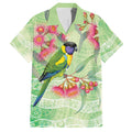 Australian Rainbow Lorikeet and Eucalyptus Family Matching Tank Maxi Dress and Hawaiian Shirt Spirit of Aussie Aboriginal Dot Art - Aussie Hoodie