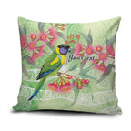 Australian Rainbow Lorikeet and Eucalyptus Pillow Cover Spirit of Aussie Aboriginal Dot Art - Aussie Hoodie