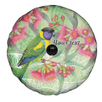 Australian Rainbow Lorikeet and Eucalyptus Spare Tire Cover Spirit of Aussie Aboriginal Dot Art - Aussie Hoodie