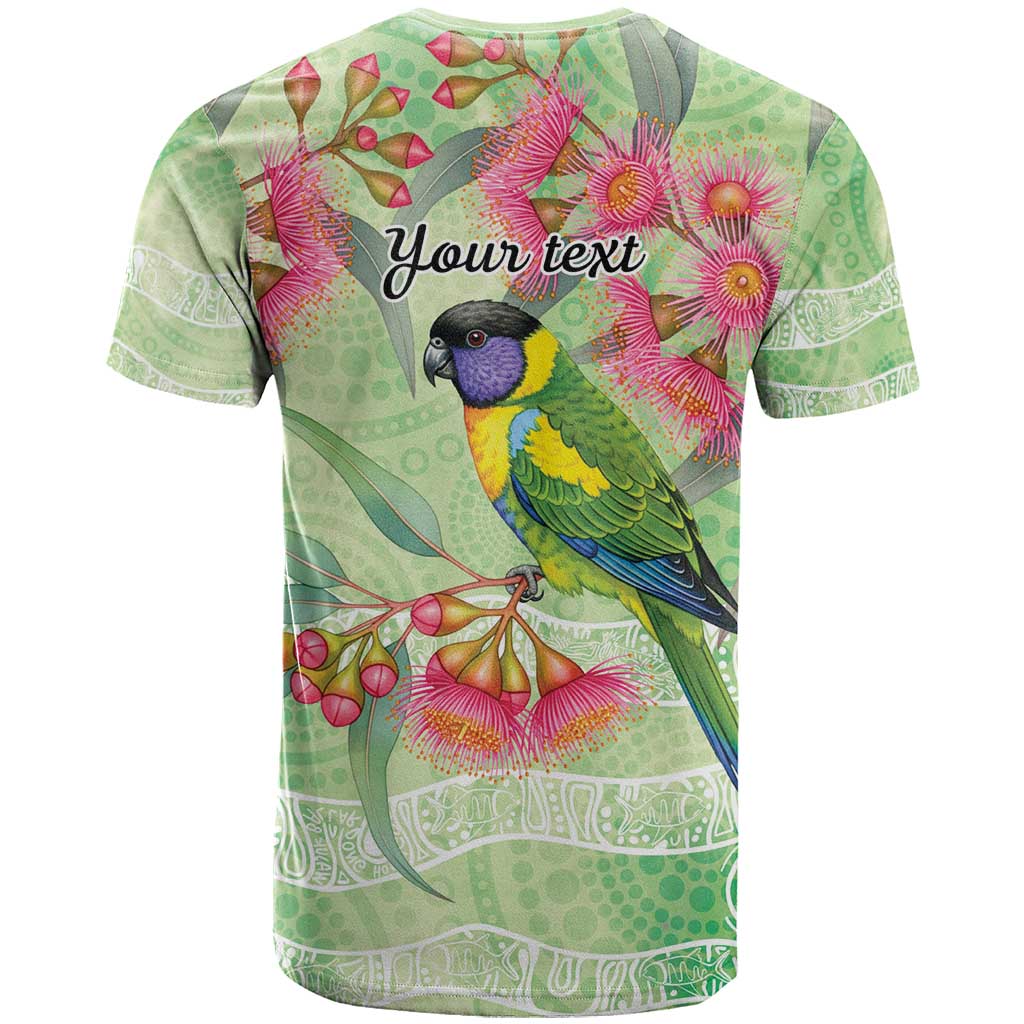 Australian Rainbow Lorikeet and Eucalyptus T Shirt Spirit of Aussie Aboriginal Dot Art - Aussie Hoodie