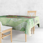 Australian Rainbow Lorikeet and Eucalyptus Tablecloth Spirit of Aussie Aboriginal Dot Art - Aussie Hoodie