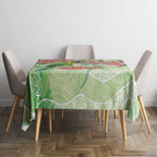Australian Rainbow Lorikeet and Eucalyptus Tablecloth Spirit of Aussie Aboriginal Dot Art - Aussie Hoodie