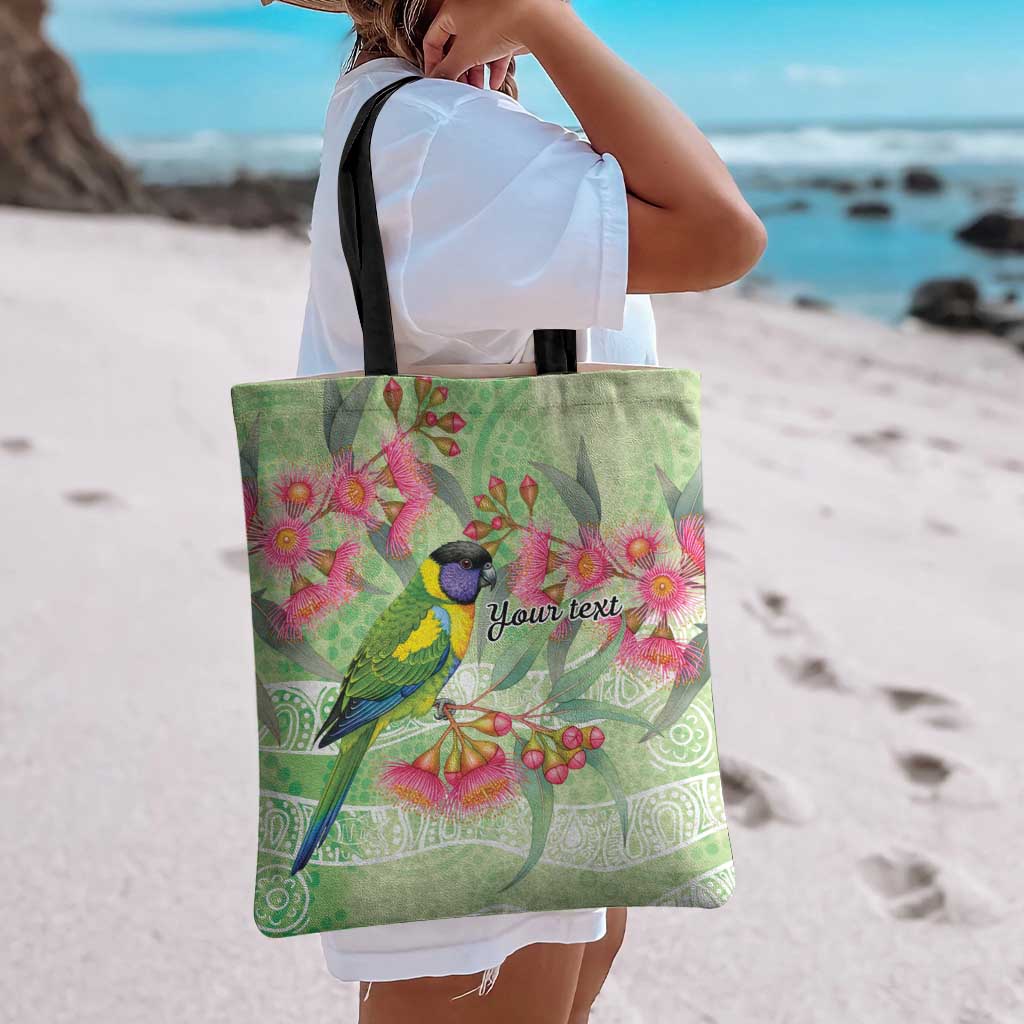Australian Rainbow Lorikeet and Eucalyptus Tote Bag Spirit of Aussie Aboriginal Dot Art - Aussie Hoodie