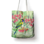 Australian Rainbow Lorikeet and Eucalyptus Tote Bag Spirit of Aussie Aboriginal Dot Art - Aussie Hoodie
