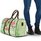 Australian Rainbow Lorikeet and Eucalyptus Travel Bag Spirit of Aussie Aboriginal Dot Art - Aussie Hoodie