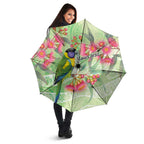 Australian Rainbow Lorikeet and Eucalyptus Umbrella Spirit of Aussie Aboriginal Dot Art - Aussie Hoodie