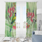 Australian Rainbow Lorikeet and Eucalyptus Window Curtain Spirit of Aussie Aboriginal Dot Art - Aussie Hoodie