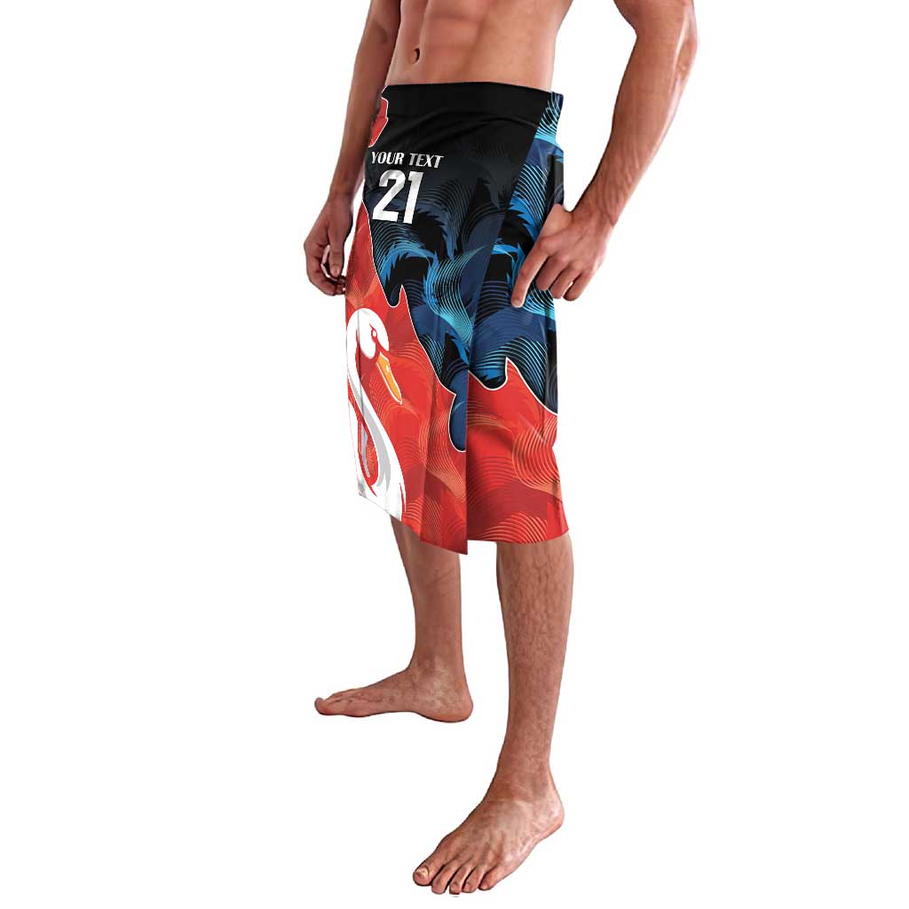 Swans-Port Adelaide Football Custom Lavalava Cracked Metal Style