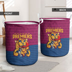 Brisbane Lions Back-to-Back Premiers Laundry Basket