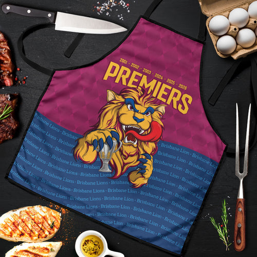 Brisbane Lions Back-to-Back Premiers Apron