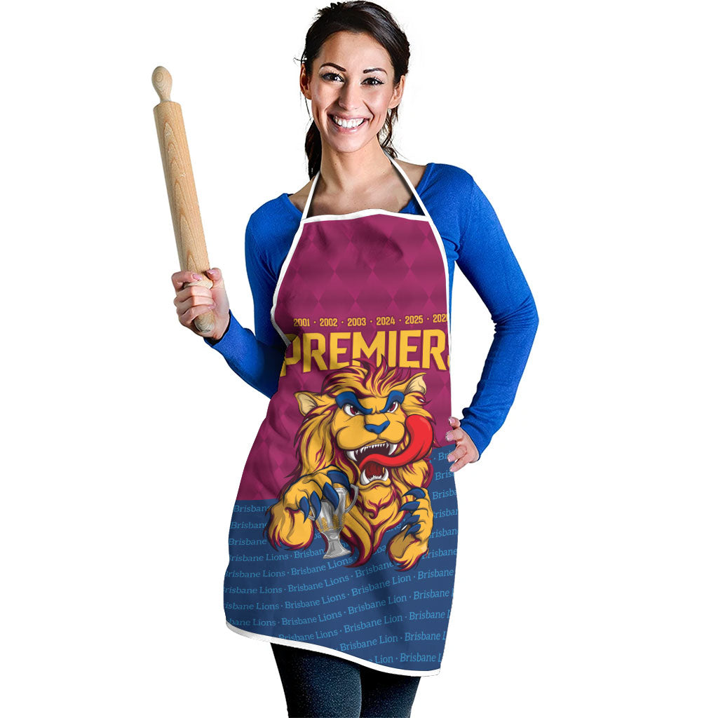 Brisbane Lions Back-to-Back Premiers Apron