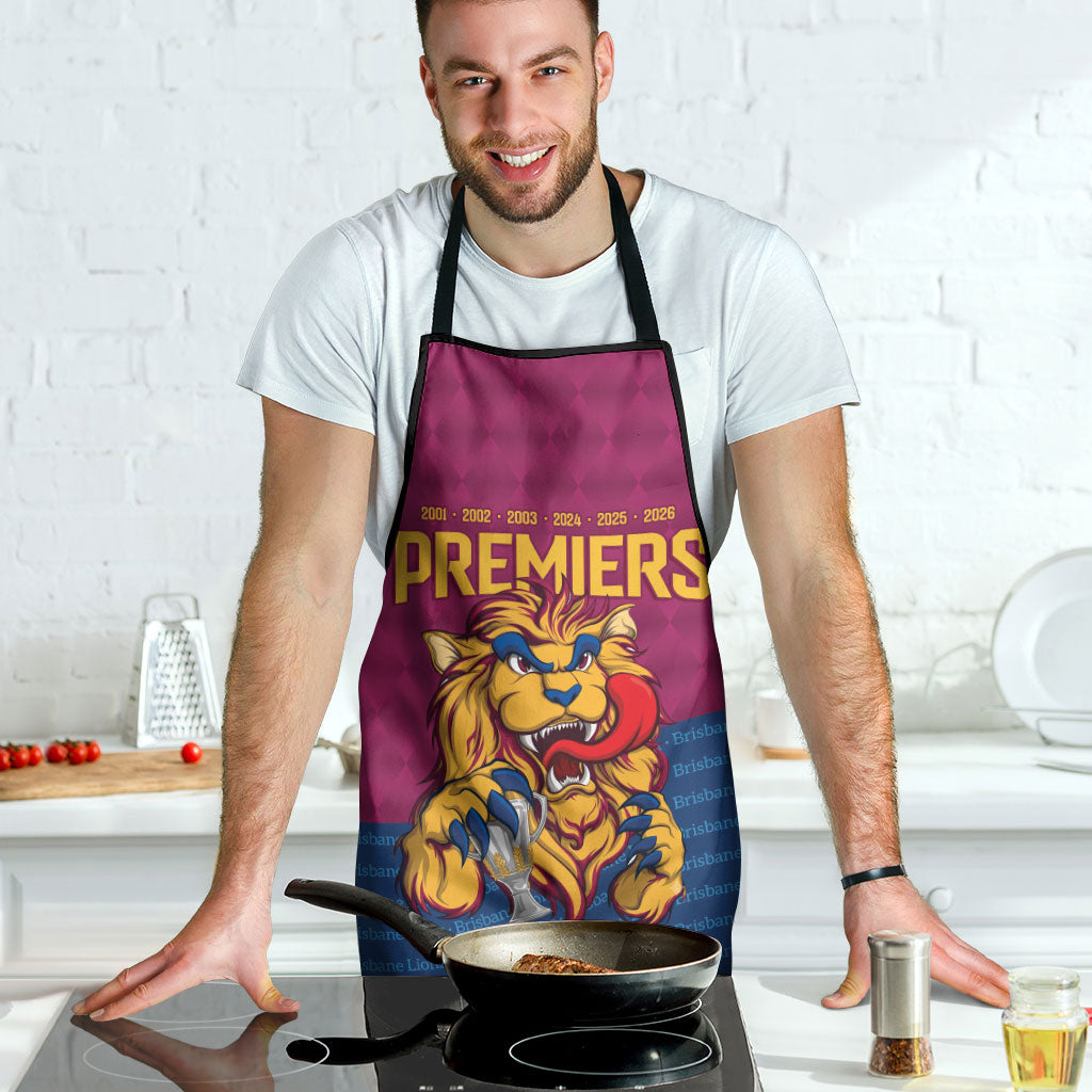 Brisbane Lions Back-to-Back Premiers Apron