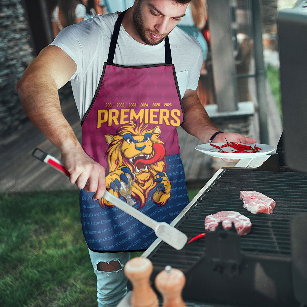 Brisbane Lions Back-to-Back Premiers Apron
