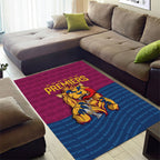 Brisbane Lions Back-to-Back Premiers Area Rug