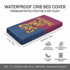 Brisbane Lions Back-to-Back Premiers Baby Bed Cover