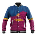 Brisbane Lions Back-to-Back Premiers Baseball Jacket
