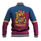 Brisbane Lions Back-to-Back Premiers Baseball Jacket