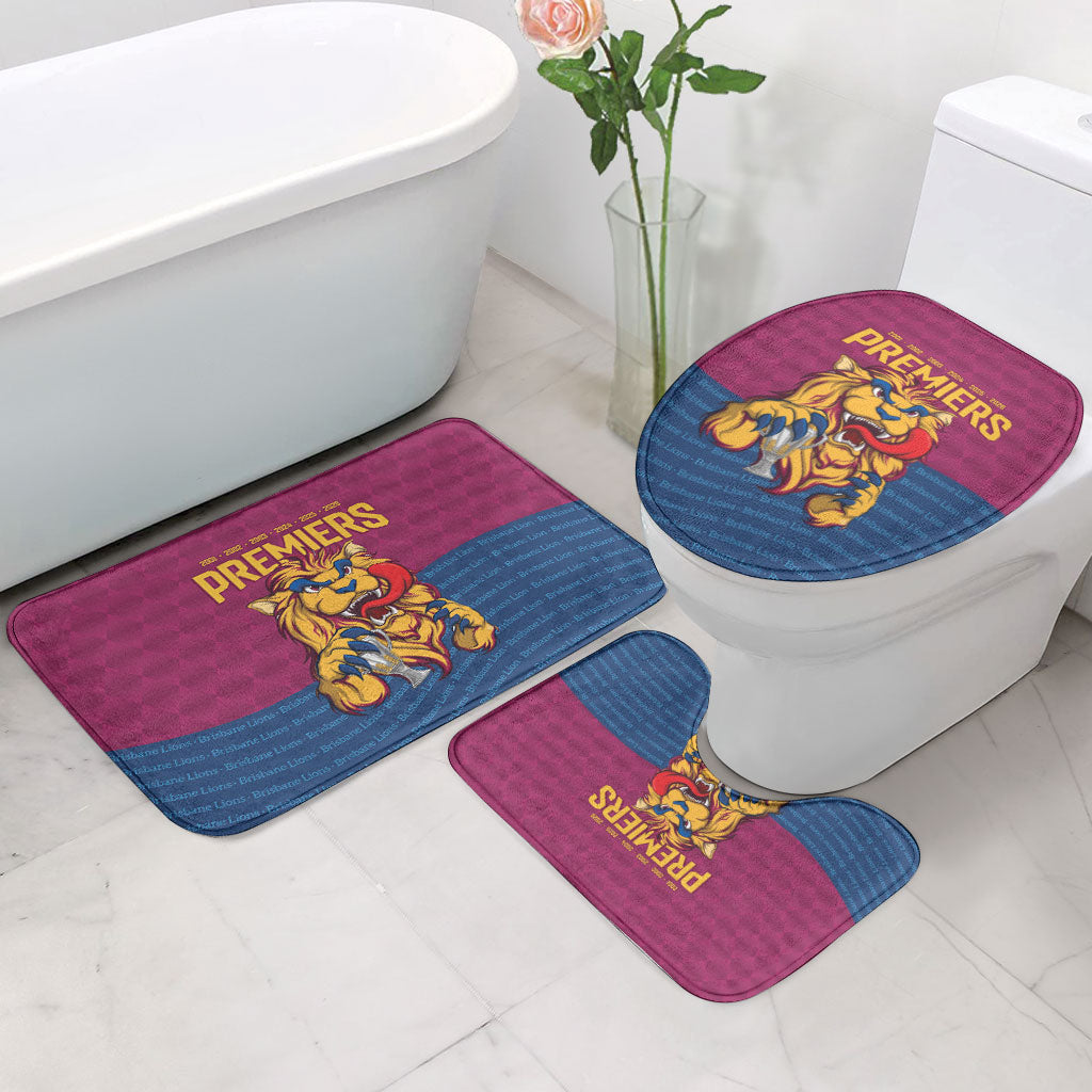 Brisbane Lions Back-to-Back Premiers Bathroom Set