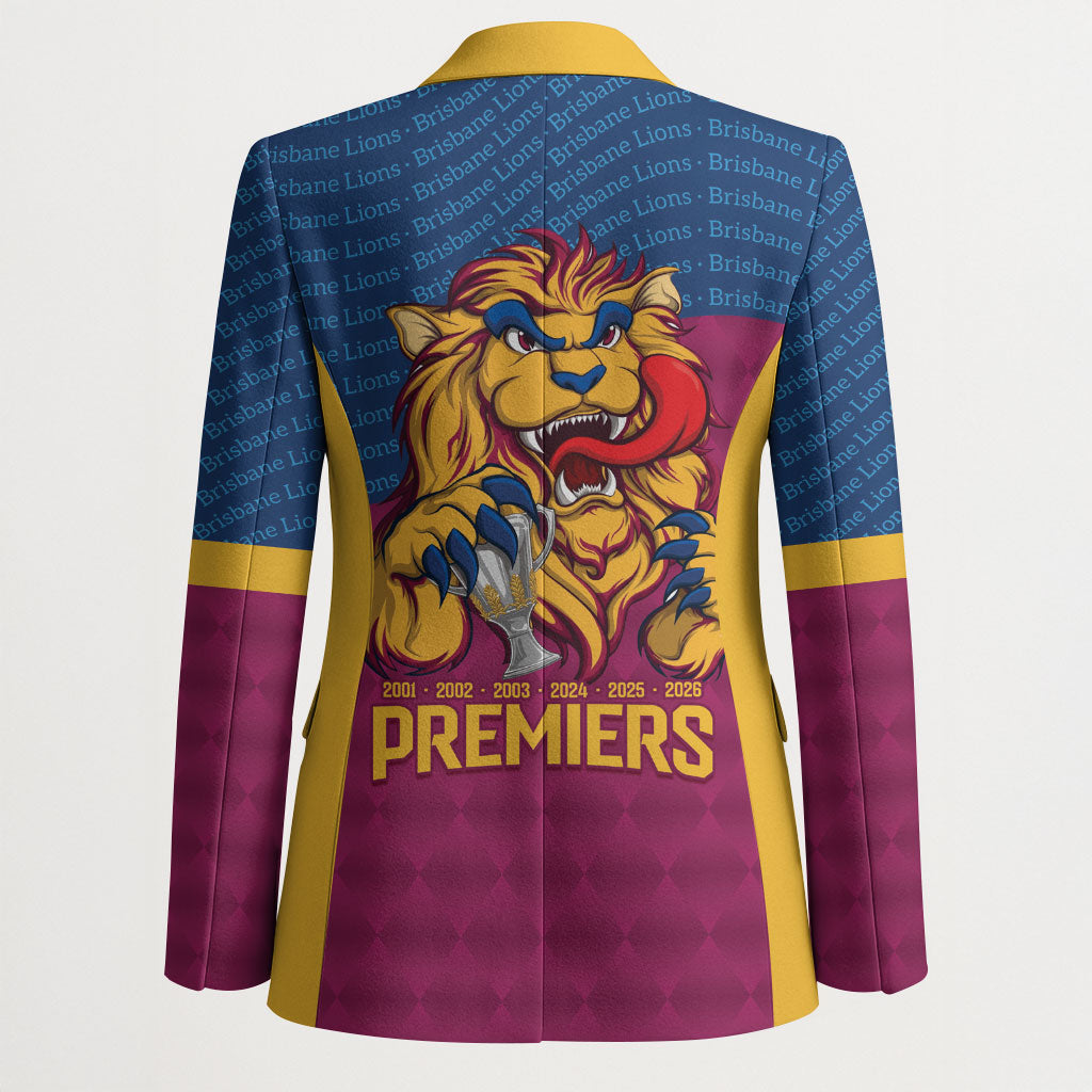 Brisbane Lions Back-to-Back Premiers Blazer