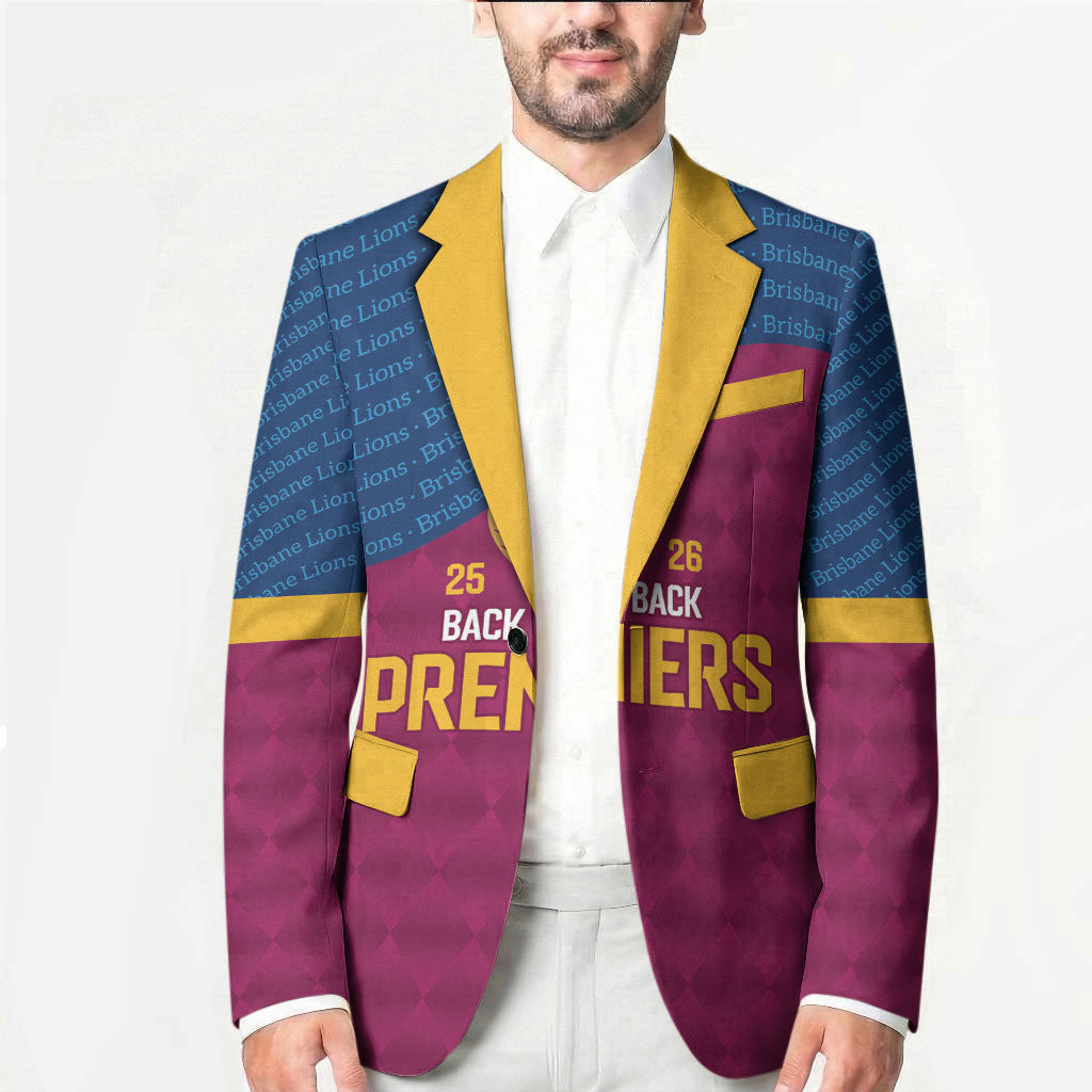 Brisbane Lions Back-to-Back Premiers Blazer
