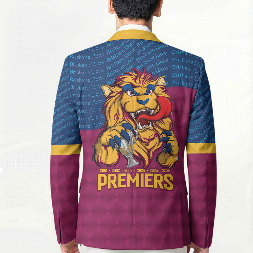 Brisbane Lions Back-to-Back Premiers Blazer