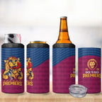 Brisbane Lions Back-to-Back Premiers 4 in 1 Can Cooler Tumbler