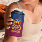 Brisbane Lions Back-to-Back Premiers 4 in 1 Can Cooler Tumbler