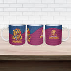 Brisbane Lions Back-to-Back Premiers Ceramic Mug