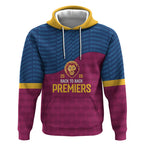 Brisbane Lions Back-to-Back Premiers Hoodie