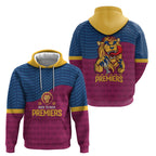 Brisbane Lions Back-to-Back Premiers Hoodie