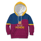 Brisbane Lions Back-to-Back Premiers Kid Hoodie