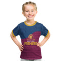Brisbane Lions Back-to-Back Premiers Kid T Shirt