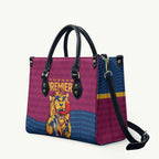 Brisbane Lions Back-to-Back Premiers Leather Bag