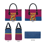 Brisbane Lions Back-to-Back Premiers Leather Bag