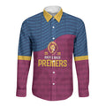 Brisbane Lions Back-to-Back Premiers Long Sleeve Button Shirt