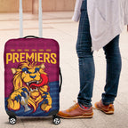Brisbane Lions Back-to-Back Premiers Luggage Cover
