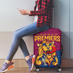 Brisbane Lions Back-to-Back Premiers Luggage Cover