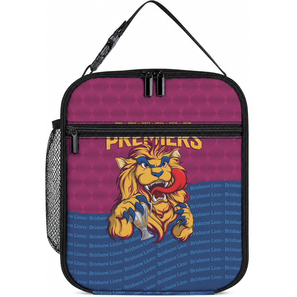 Brisbane Lions Back-to-Back Premiers Lunch Bag