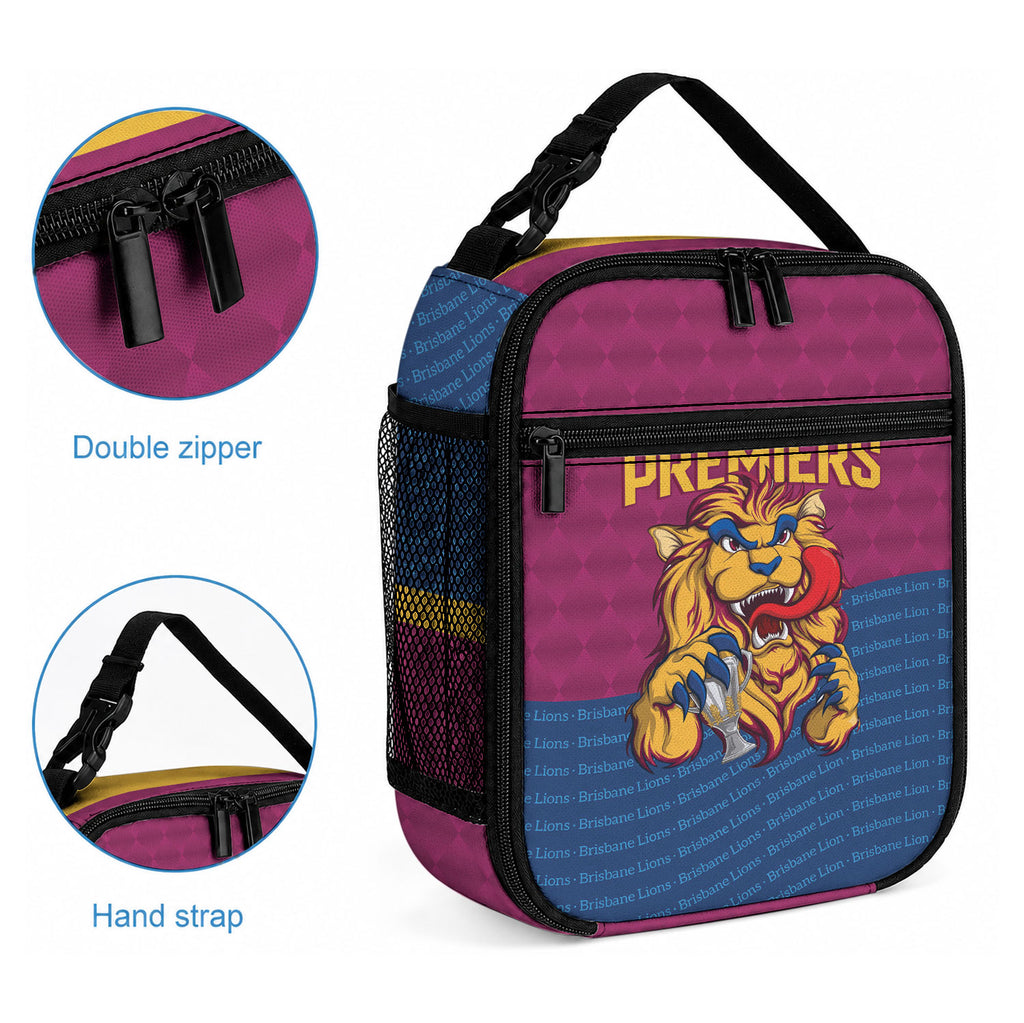 Brisbane Lions Back-to-Back Premiers Lunch Bag